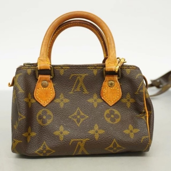Authentic Louis Vuitton MINI speedy sac XL 2way with strap crossbody - Picture 2 of 2
